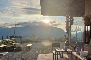 sunrise at BAO LAC HOMESTAY 
