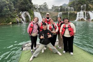Ban Gioc Waterfall Group Photo